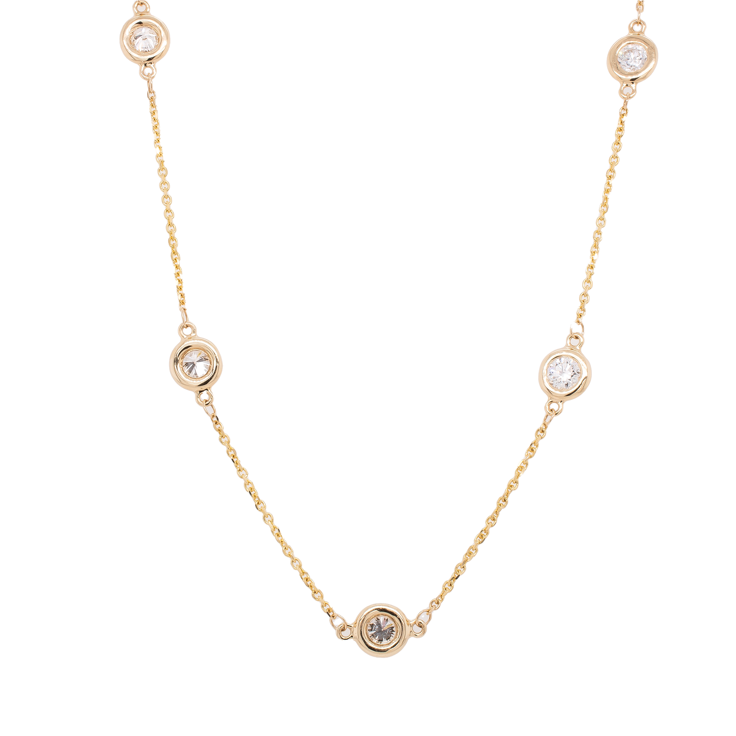 Diamond Bezel Station 1ct