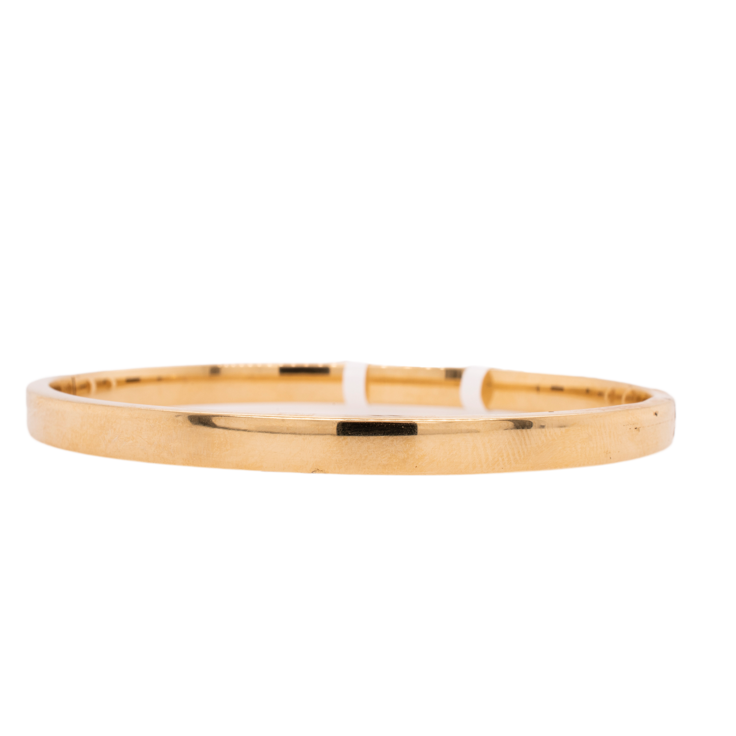 18K Stackable Gold Bangle