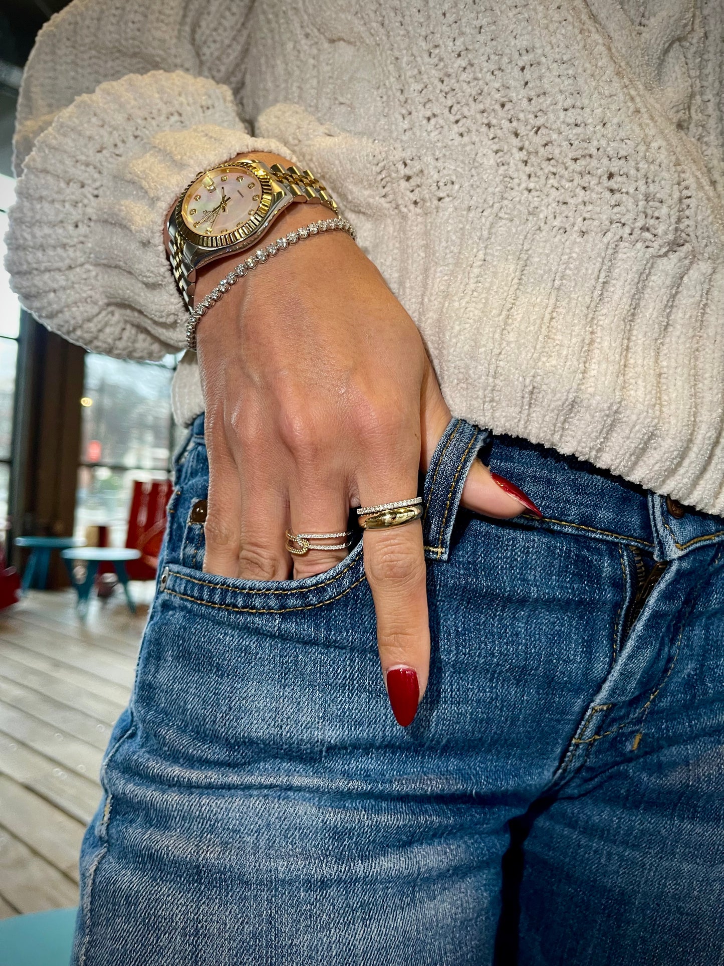 Gold Dome ring