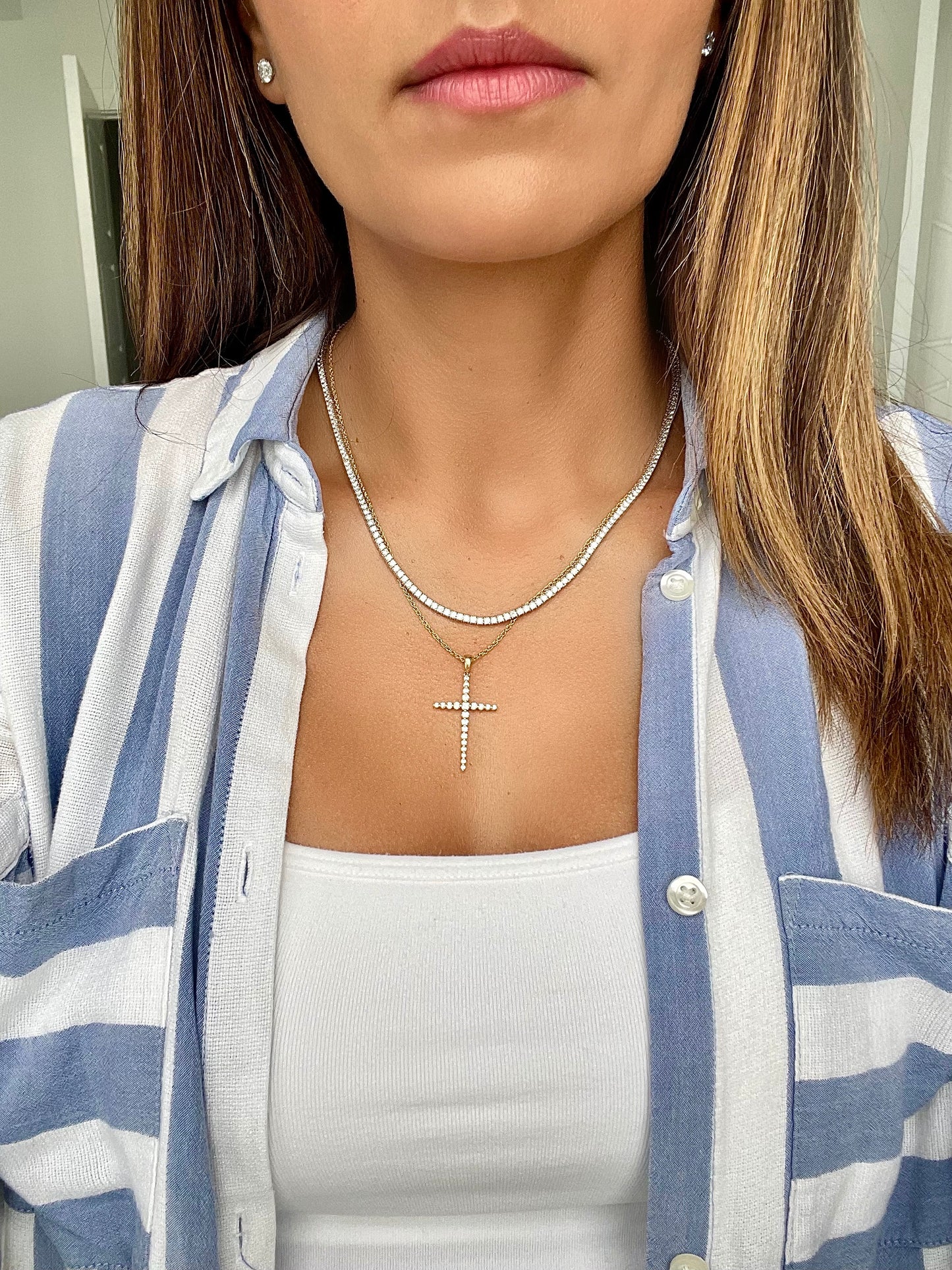 Classic Tennis Necklace