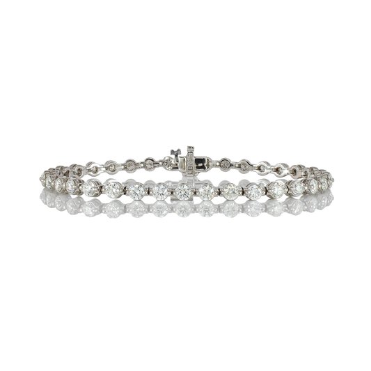 Diamond Bezel Tennis Bracelet