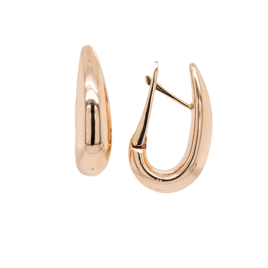 Gold Dome Earrings