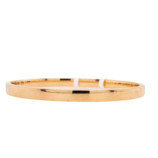18K Stackable Gold Bangle