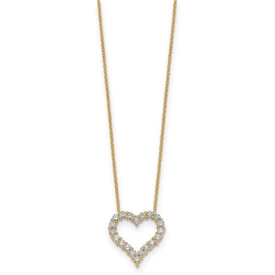 Lab-grown Diamond Open Heart