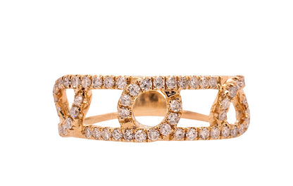 Open Link Fashion Ring